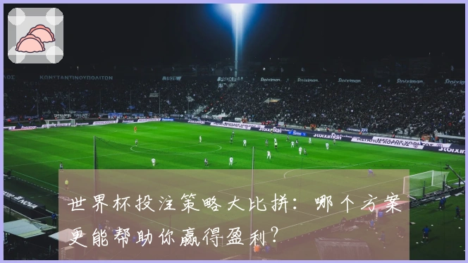 世界杯投注策略大比拼：哪个方案更能帮助你赢得盈利？