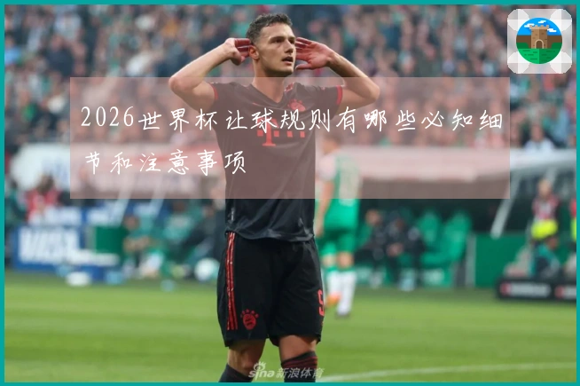 2026世界杯让球规则有哪些必知细节和注意事项